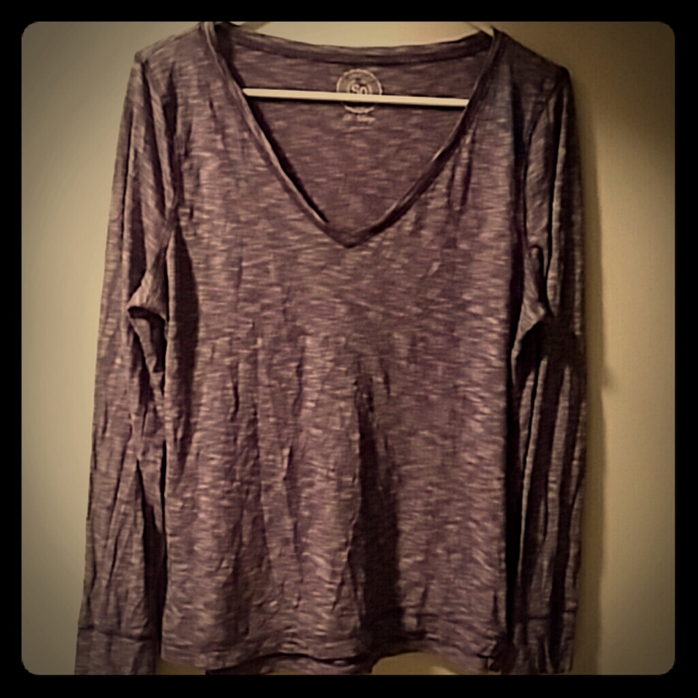 So Authentic American Heritage Purple and White